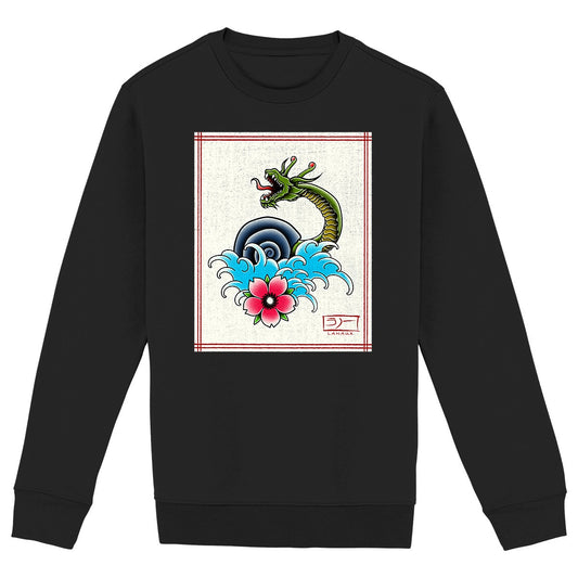 Lanaux Japanese Style Sweatshirt designed by NyqvistArts