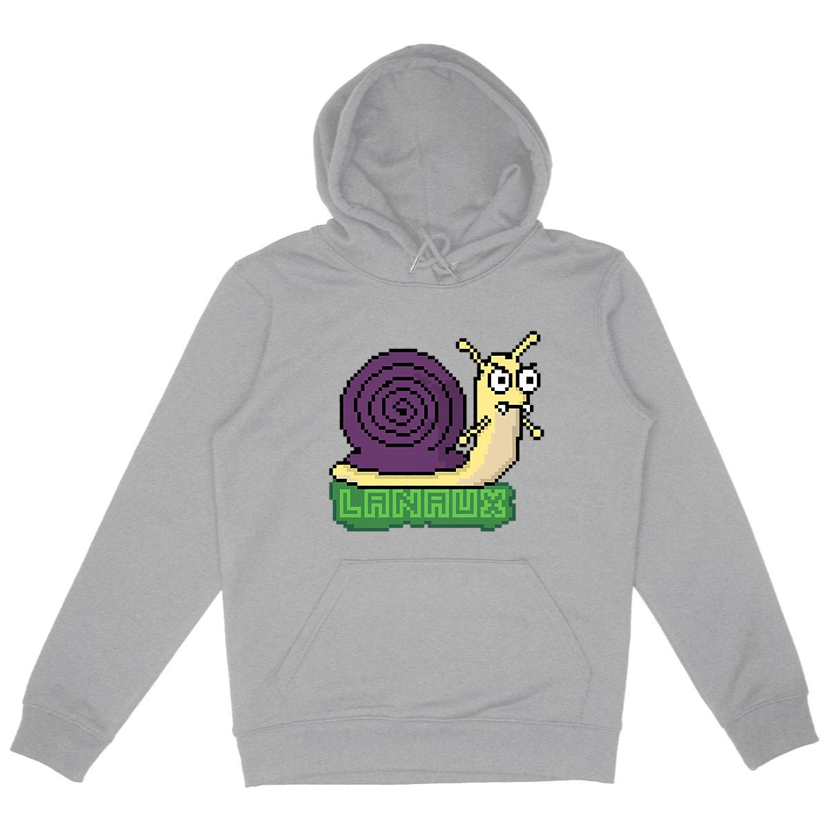 Lanaux 8bit Unisex Hoodie designed by Squonko