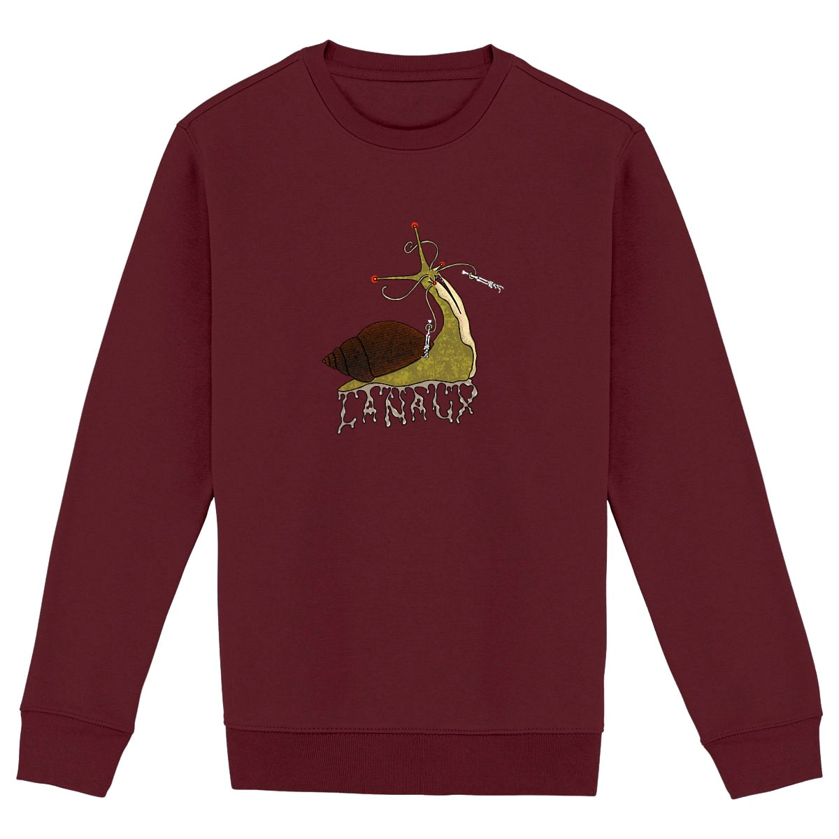 Lou Carcolh Sweatshirt Designed by MaxxMakesStuff 